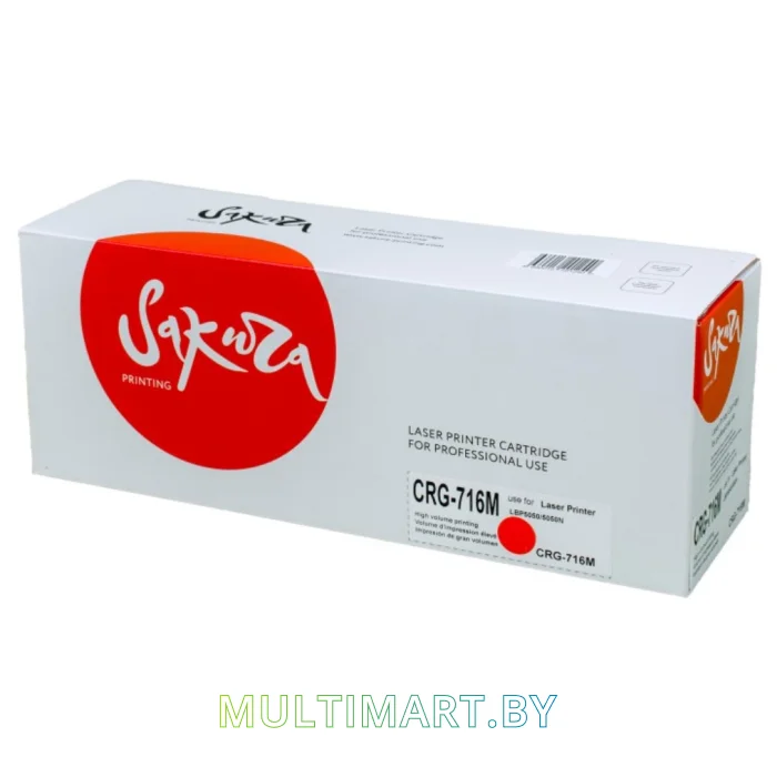 Картридж Sakura Printing SACRG716M/CB543A
